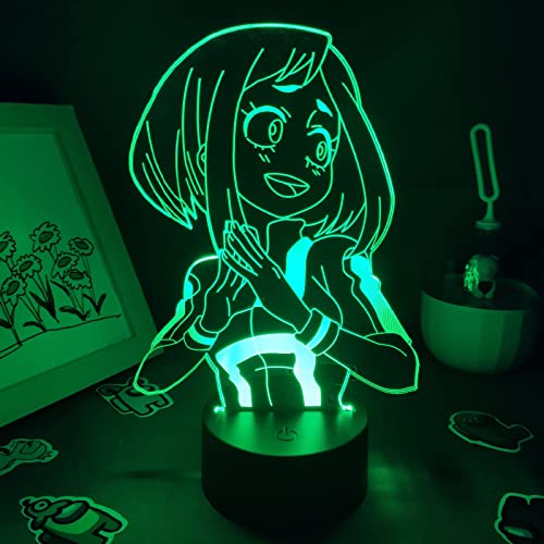 ItoNC Kinder Anime Academia Figur Ochako Uraraka Atmosphäre Touch Geburtstag Geschenk Manga Tisch Desktop Dekoration von ItoNC