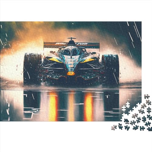 Puzzles für Erwachsene Formel-Auto-Puzzles für Erwachsene 300 Holzpuzzles für Erwachsene 300 Teile Puzzles für Erwachsene Teenager Puzzlespiel 300 Teile (40 x 28 cm) von ItoNC