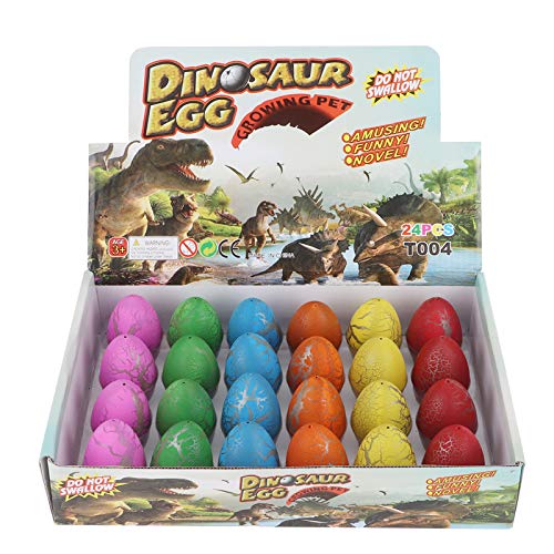 Brutei, Dinosaurier-Dracheneier, Schlüpfendes Wachsendes Spielzeug, 24-teiliges Wachsendes Dinosaurier-Spielzeug, Ostern-Dinosaurier-Eier Wachsen Im Wasser, -Neuheitsspielzeug (B) von Itonash