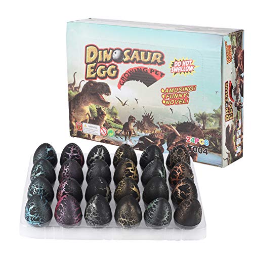 Brutei, Dinosaurier-Dracheneier, Schlüpfendes Wachsendes Spielzeug, 24-teiliges Wachsendes Dinosaurier-Spielzeug, Ostern-Dinosaurier-Eier Wachsen Im Wasser, -Neuheitsspielzeug (C) von Itonash