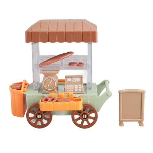 Der Kleine Miniatur-PlayToy-Donut-Ladenwagen für Kinder Bietet eine Einzigartige und Fantasievolle Möglichkeit für Kinder, Ihre Eigene Kleine Welt zu Erschaffen, zu Erkunden und von Itonash