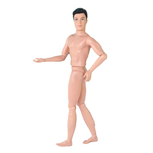 Itonash 30 cm Große Actionfigur-Modellpuppe aus Kunststoff, Männliche Puppen mit Basisunterstützung für Dekoration, Fotografie, Zeichnungsskizzen, Geschenke, Sammlerstücke (Khaki) von Itonash