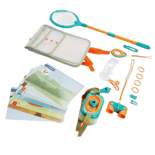 Itonash Abenteuerset für Kinder, Faltbares Outdoor-Erkundungsset, Sicheres Spielset für Kinder Am Strand, Im Garten, mit Spaß und Kreativität für und Mädchen von Itonash