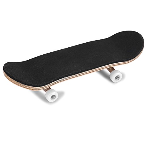 Itonash Finger-Skateboard, Brücke aus Legiertem Vollahornholz mit Box, Reduziert den Druck, Geschenke Kinder. (Weiß) von Itonash