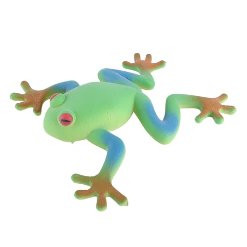 Itonash Frosch Dehnbares Spielzeug, Squeeze Toy Sensory Toy Stress Entbehrung für Erwachsene, Presse Stretch Zum Entspannen, Tragbar für Home Office Reisen Beängstigende Requisiten Itonash Frosch Dehnbares Spielzeug, Squeeze Toy Sensory Toy Stress Entbehrung für Erwachsene, Presse Stretch Zum Entspannen, Tragbar für Home Office Reisen Beängstigende Requisiten von Itonash