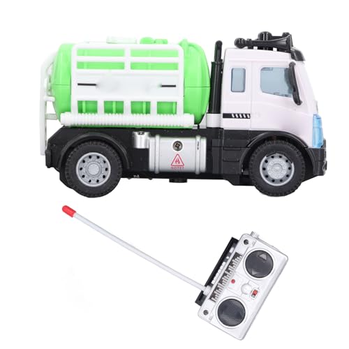 Itonash Green RC Sprinkler-LKW-Spielzeug für Kinder, Lustiges und Realistisches Wasserspray, ABS-Material und Fernbedienung für Praktisches Lernen von Itonash