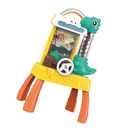 Itonash Hand-Augen-Koordination Verbessernder Dinosaurier-Flipper-Spielzeugautomat, Elektrisch, Herausfordernd, Tragbar, mit Spaß und Vielseitigem Spaß von Itonash