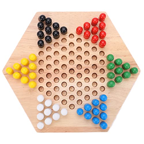 Itonash Holzkäfersbrettspiel für, Familienspaß mit 6-seitigem Schachbrett, Erhöhen Sie die Interaktion über die Eltern des Elternteils. Itonash Holzkäfersbrettspiel für, Familienspaß mit 6-seitigem Schachbrett, Erhöhen Sie die Interaktion über die Eltern des Elternteils. von Itonash