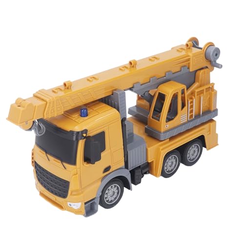 Itonash Interaktiver Fernbedienungsturm -Crane -LKW -Spielzeug für Kinder, Technische Aufzugsmodell -LKW, RC -Baufahrzeug, Bildungsrand -RC -Ingenieurwagen mit Lebensechtem Design von Itonash