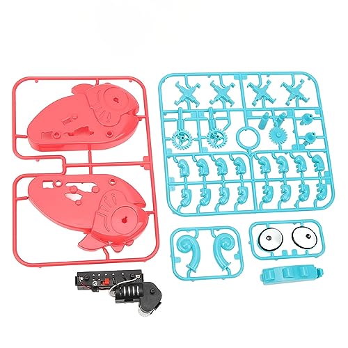 Itonash Kid Assemble Crawling Electronic Toy DIY, für Kinder, Niedliches Puzzle -Crawl -Spielzeug, mit Realistischer Bewegung, Ideales (Rosa) von Itonash