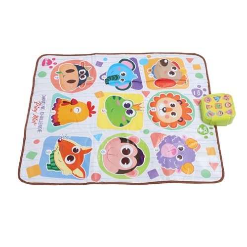 Itonash Kid Dance Matte, Multi -Modes Home Funny Electronic Musical Play Mat für Weihnachtsfeier Mädchen, Schrittspiel Mat von Itonash