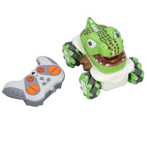 Itonash Multifunktionales Cartoon-Dinosaurier-RC-Auto-Spielzeug für Kinder, Ferngesteuertes Drift-Stunt-Auto, Jungengeschenk, mit Lithium-Batterie für Längere Spielzeit von Itonash