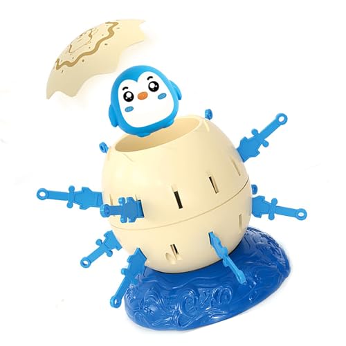 Itonash Pirat Funny Barrel Toy, Tierpirat -Barrel -Spielzeug, Stressabbauspiel für Kinder, Stich -Auswurf Lustiges Spielzeug, Kleiner Größe, Leicht zu Tragen (Blau) von Itonash