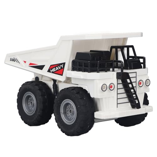 Itonash RC Mulde Truck Toy für Kinder, Selbstentladungsfunktion, Sound & Light Effect, Plastik, Wiederaufladbar, Fernbedienung, Realistisches Bauspiel, Tolles von Itonash