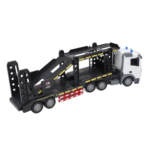 Itonash RC Transporter Truck Fernbedienungsanhänger RC -Autospielzeug 2 Tierkörper Abnehmbares Licht Sound USB Wiederaufladbares Autospielzeug für Kinder von Itonash