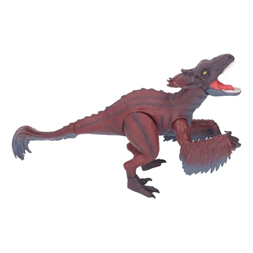 Itonash Realistisches Dinosaurierspielzeug mit Roar Effect Pädagogischer Plastikpyroraptor -Action -Figur für , die auf der Basis der Tatsächlichen Dinosaurier -Pyroraptor -Action -Figur von Itonash