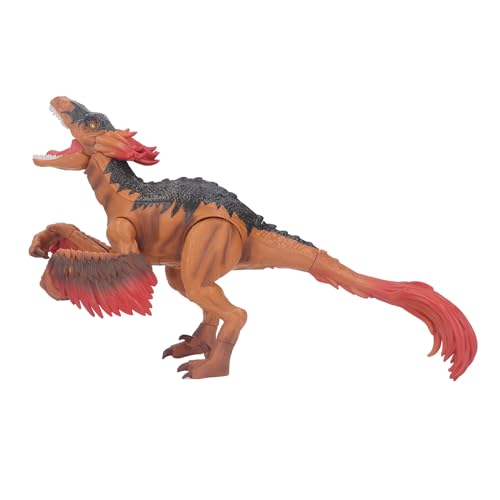 Itonash Realistisches Dinosaurierspielzeug mit Roar Effect Pädagogischer Plastikpyroraptor -Action -Figur für , die auf der Basis der Tatsächlichen Dinosaurier -Pyroraptor -Action -Figur von Itonash