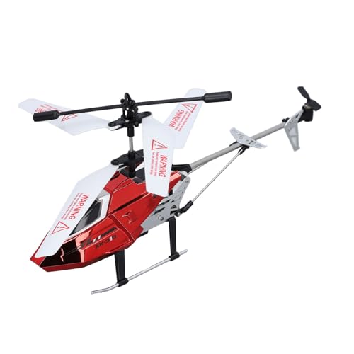 Itonash Schwebender RC-Hubschrauber, Elektrischer Ferngesteuerter Hubschrauber, 2,4-GHz-Legierungsspielzeug für Kinder und Erwachsene (Rot) von Itonash