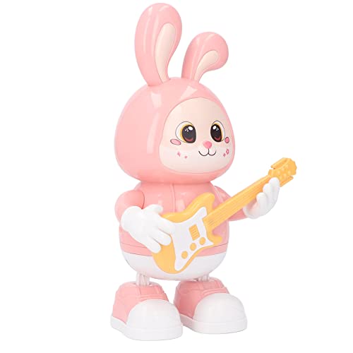 Itonash Tanzes Hasen -Roboterspielzeug für Kids Electric LED LED Light Bunny mit Musikübung für Kinder Dancing Bunny Dekoration (Rosa) von Itonash