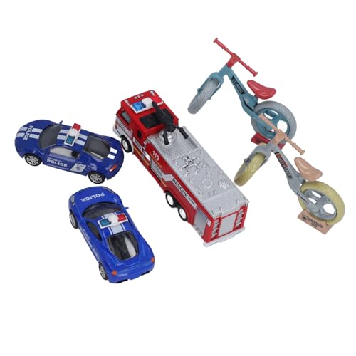 Itonash Urban Transportation Die Cast Construction Play Vehicle Set, Auto -Trägerfahrzeug für über 3 Jahre Alt, mit Reichhaltigen Spieloptionen, um Soziale Fähigkeiten und Teamwork zu von Itonash