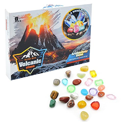 Kristall-Adventskalender 2024 für Kinder, 24 Tage, Kristalle, Mineralien, Fossilien, Adventskalender, Edelsteine, Weihnachts-Countdown-Kalender, Enthusiasten, Rock-Kollektion, von Itonash