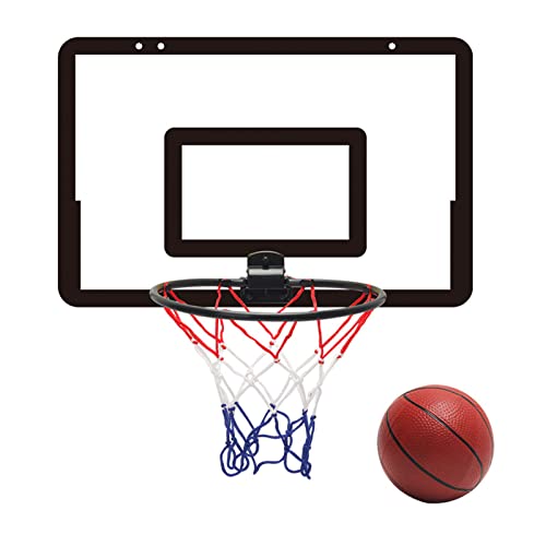 Punch Hanging Typ Mini Basketball Hoop Set, PVC -Material, Einfache Lagerung und , Ideal für Kinder und Erwachsene, Innen -Mini -Basketballspiel mit 3 Phrasen für Türen von Itonash