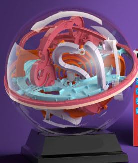 Verbesseren Sie Geduld, Konzentration und Räumliches Denken mit 3D -Labyrinth -Ball -Spielen, Spielzeuggeschenke für Kinder von Itonash