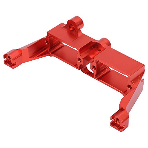 ZubehöR die RC-Differenzialsperrenhalterung aus Aluminiumlegierung, ZubehöR die Hintere Stoßstangenhalterung aus Aluminiumlegierung, Kompatibel mit Traxxas T R X-4 RC (Rot) von Itonash