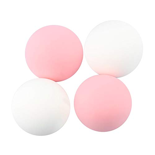 Iwähle Stressabbauender einfarbiger Ball Stress Spielzeug,Sensory Toys Stressball, Handübungs-Stressbälle, Stress Relief Und Anti-Angst-Spielzeug Für Kinder Und Erwachsene (4Pcs) von Iwähle