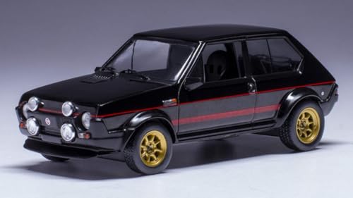 Modell Scala Ixo Model kompatibel mit Fiat Ritmo Abarth 1979 schwarz GR.2 Ready to Race 1:43 Modell Maßstab CLC568 241217 von Ixo Model