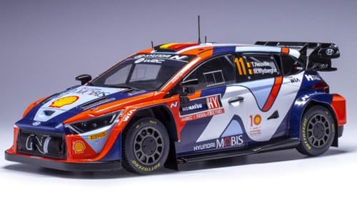 Modell in Maßstab Ixo Model kompatibel mit HYUNDAI i20 N WRC N.11 RALLY SWEDEN 2024 NEUVILLE-WYDAEGHE 1:18 MODEL SCALE 18RMC201 241220 von Ixo Model