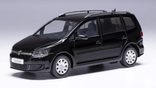 Modell in Maßstab Ixo Model kompatibel mit VW Touran 2010 Schwarz 1:43 Modell Scale CLC551 241220 von Ixo Model