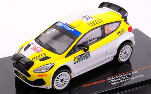 Modell in Scala Ixo Model kompatibel mit Ford Fiesta, Rally2 N.39 Rallye, Monte Carlo, 2024, Boland-Joseph, 1:43, Modell RAM923 241217 von Ixo Model