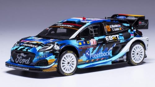 Modell in Scala Ixo Model kompatibel mit Ford Puma Rally 1 N.13 WRC Central European Rally 2023 Munster-Louka 1:43 Modell RAM905B 241217 von Ixo Model