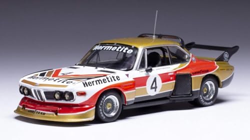 Modellino Scala kompatibel mit BMW 3.5 CSL N.4 Silverstone 1976 GR.5 Fitzpatrick-WALKINSHAW 1:43 IXO Modell GTM167 von Ixo Model