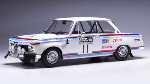 Modellino Scala kompatibel mit Con BMW 2002 N.11 RAC Rally 1973 WARMBOLD-TODT 1:18 IXO Modell 18RMC164 von Ixo Model