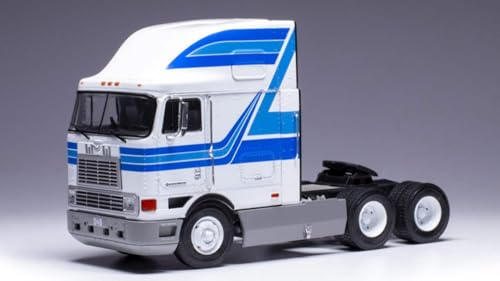 Modellino Scala kompatibel mit Con International Eagle Cabover 1995 Weiß/Blau 1:43 IXO Modell TR190 von Ixo Model