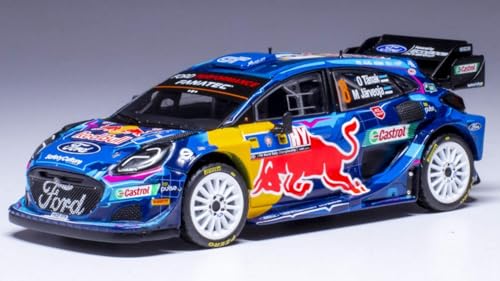 Modellino Scala kompatibel mit Ford Puma WRC N.8 Chile Rally 2023 TANAK-JARVEOJA 1:43 IXO Modell RAM906 von Ixo Model