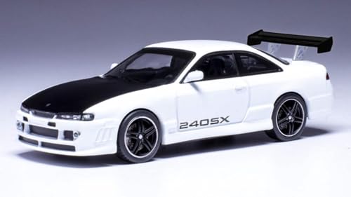 Modellino Scala kompatibel mit Nissan 240 SX 1997 Weiß 1:43 IXO Modell CLC552 von Ixo Model