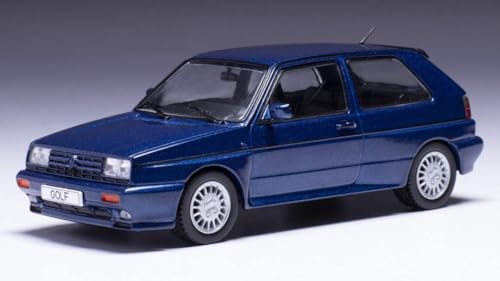 Modellino Scala kompatibel mit VW Golf Rally G60 1990 Met.Blue 1:43 IXO Modell CLC533 von Ixo Model