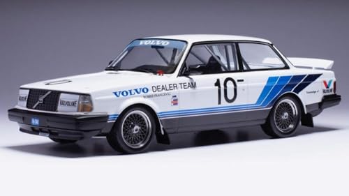 Modellino Scala kompatibel mit Volvo 240 Turbo RHD N.10 Volvo Dealer Team 1986 ATCC R.FRANCEVIC 1:18 IXO Modell 18RMC176 von Ixo Model