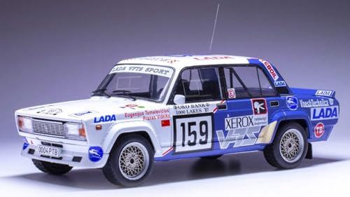 Modellino in Scala Ixo Model kompatibel mit Con Lada 2105 VFTS N.159 1000 Seen Rally 1987 TUMALEVICIOUS-VIDEIKA 1:18 Modell Maßstab 18RMC181B 241217 von Ixo Model