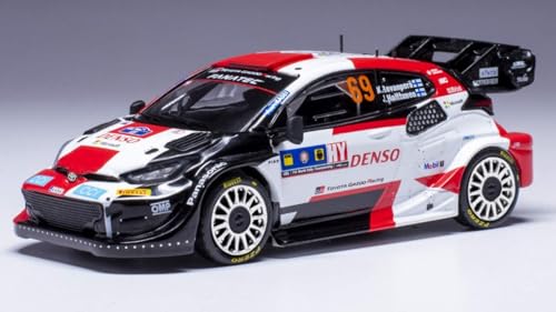 Modellino in Scala Ixo Model kompatibel mit Con Toyota Rally WRC N.69 CENTR.EUROP.Rally 2023 Rovanpera-Halttunen 1:43 Modell Maßstab RAM908 241217 von Ixo Model