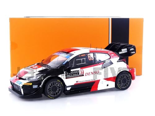 IXO 1/18 18RMC152B Toyota GR Yaris - Rally Monte-Carlo 2023 Diecast Modelcar von Ixo