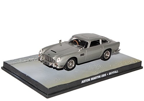 Ixo Aston Martin DB5 Coupe Silber J. Bond Goldfinger Skyfall 1963-1965 1/43 Modell Auto von Ixo