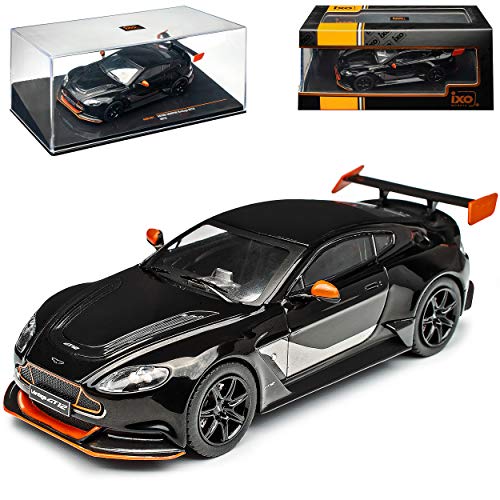 Ixo Aston Martin Vantage GT12 V12 Coupe Schwarz 2005-2017 1/43 Modell Auto von Ixo