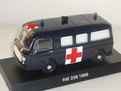 Ixo FIAT 238 1969 Bus 1/43 De Agostini Modellauto Modell Auto Sonderangebot von Ixo