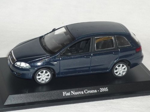 Ixo FIAT Nuova Croma Kombi 2005 Blau 1/43 De Agostini Modell Auto Modellauto von Ixo