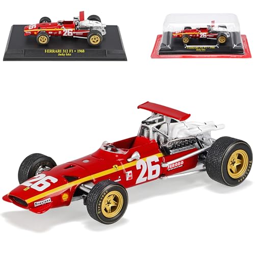 Ixo Ferrari F1 312 1968 Jacky Ickx mit Sockel 1/43 Modell Auto Ixo Ferrari F1 312 1968 Jacky Ickx mit Sockel 1/43 Modell Auto von Ixo