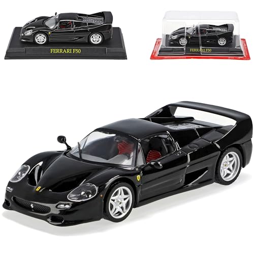 Ixo Ferrari F50 Coupe Schwarz 1995-1997 1/43 Modell Auto von Ixo